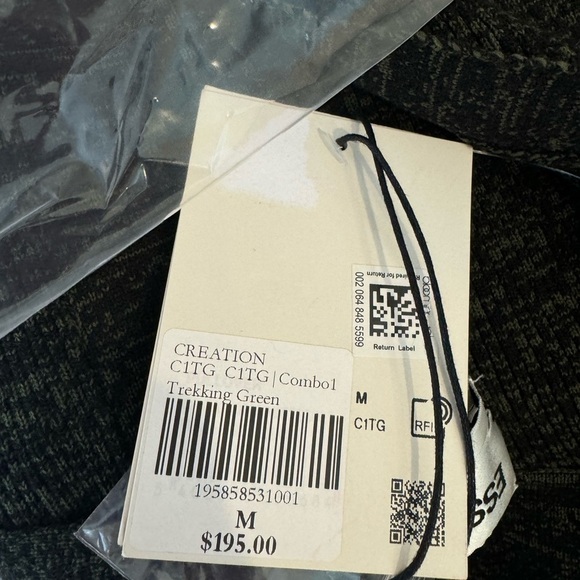 NWT Essentiel Antwerp Creation Ribbed Sweater Trekking Green Medium - Picture 8 of 9